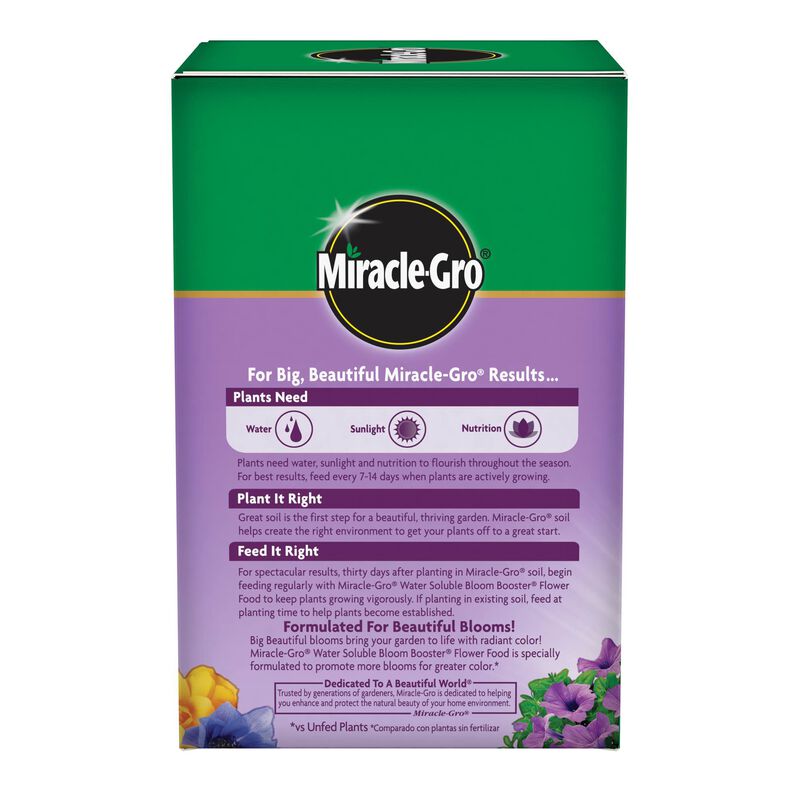 MiracleGro Water Soluble Bloom Booster Flower Food Miracle Gro